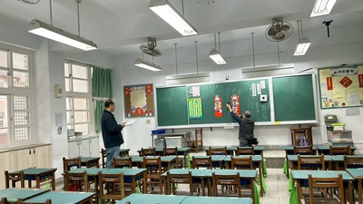 114寒假校園教室照度調整